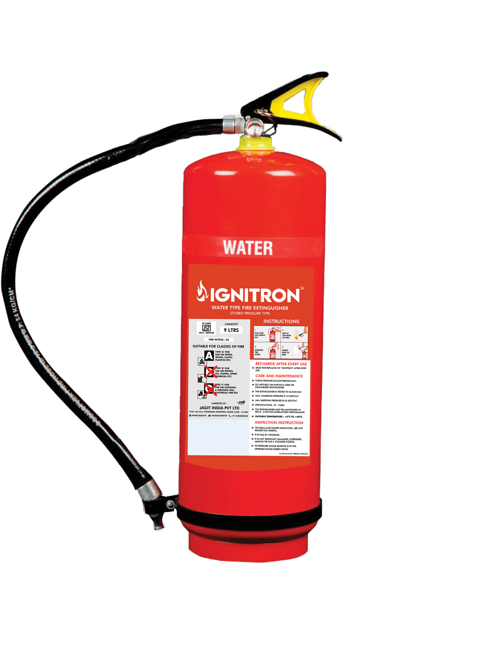 Fire Extinguisher Water CO2