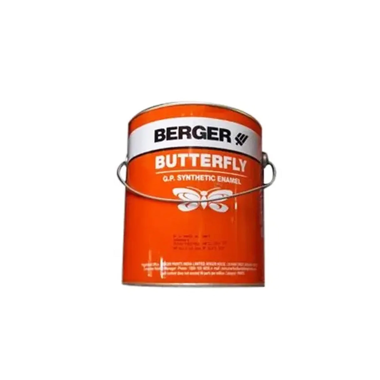 Signal Red Paint Butterfly