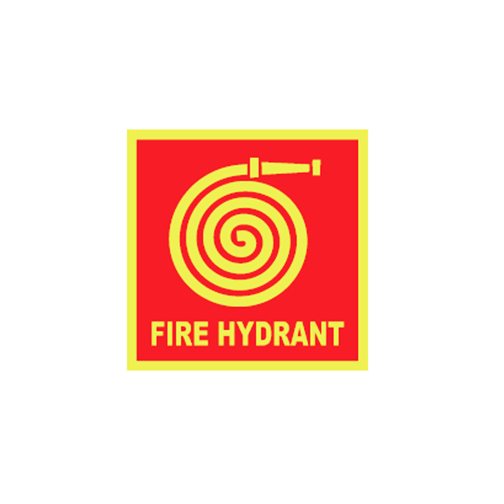 Signboard: Fire Hydrant  (6 x 6)