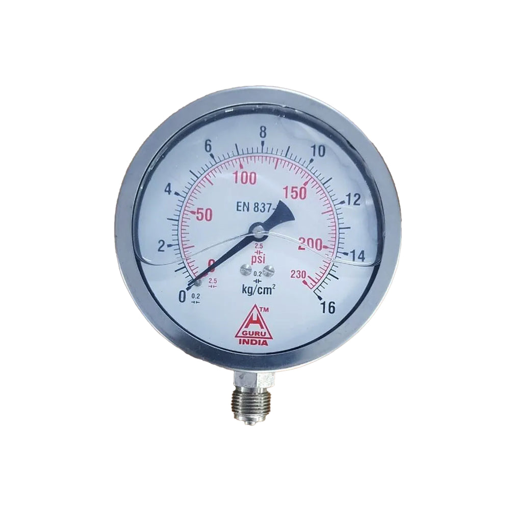 Pressure Gauge Glycerin Filled Jagit India Pvt Ltd