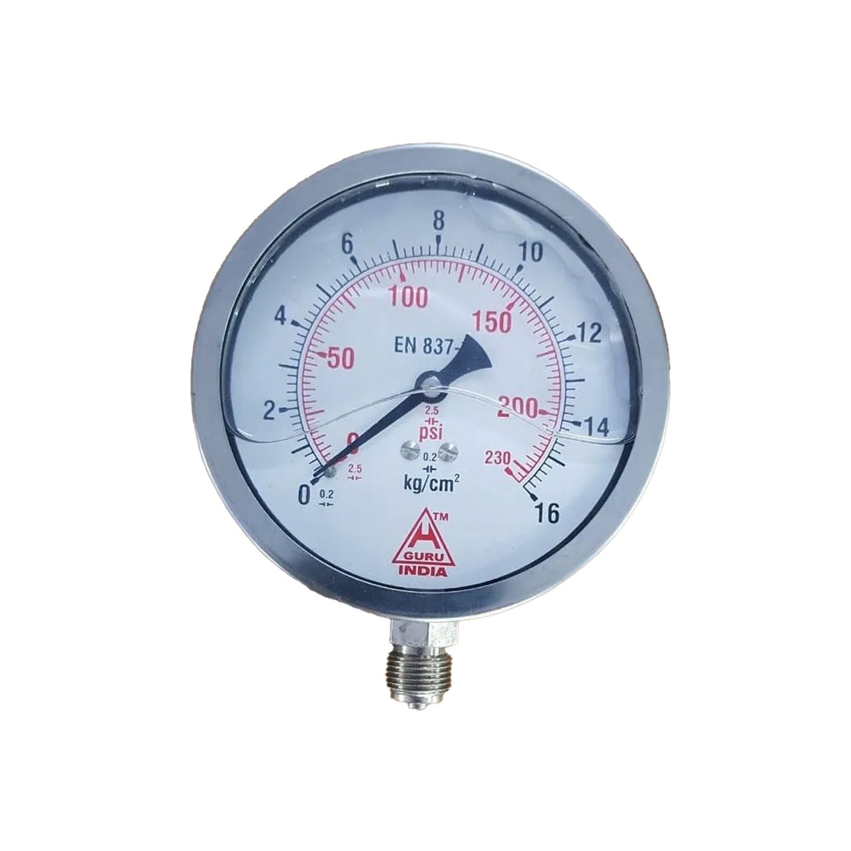 Pressure Gauge Glycerin Filled